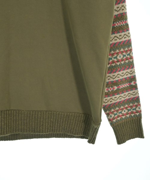 B MING LIFE STORE by BEAMS（ビーミングライフストアバイビームス）ニット・セーター カーキ サイズ:M メンズ/2200653483016