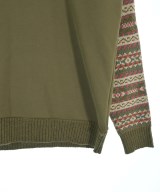 B MING LIFE STORE by BEAMS（ビーミングライフストアバイビームス）ニット・セーター カーキ サイズ:M メンズ/2200653483016