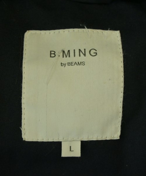 B MING LIFE STORE by BEAMS（ビーミングライフストアバイビームス）ダウンジャケット/ダウンベスト 紺 サイズ:L メンズ/2200729301015