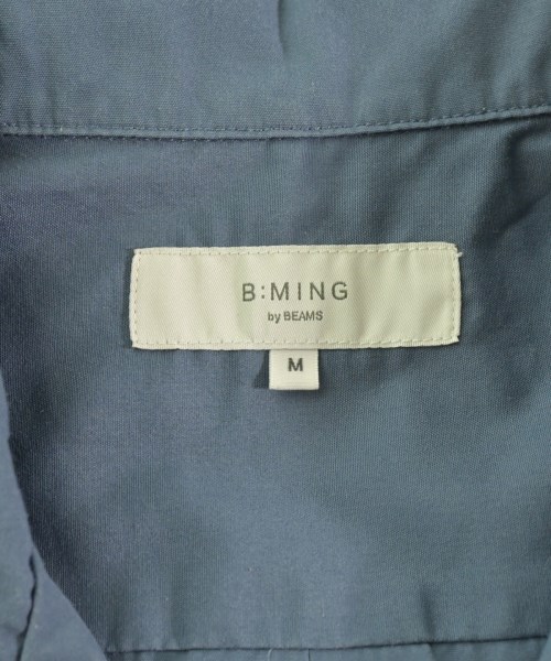 B MING LIFE STORE by BEAMS（ビーミングライフストアバイビームス）カジュアルシャツ 青 サイズ:M メンズ/2200726029066