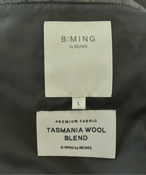 B MING LIFE STORE by BEAMS（ビーミングライフストアバイビームス）ステンカラーコート グレー サイズ:L メンズ/2200728772045