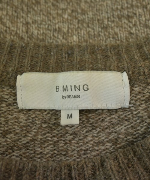 B MING LIFE STORE by BEAMS（ビーミングライフストアバイビームス）ニット・セーター 茶 サイズ:M メンズ/2200678469019
