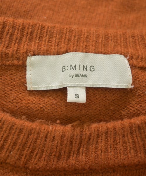 B MING LIFE STORE by BEAMS（ビーミングライフストアバイビームス）ニット・セーター オレンジ サイズ:S レディース/2200636550032