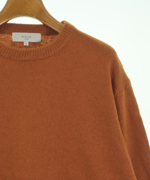 B MING LIFE STORE by BEAMS（ビーミングライフストアバイビームス）ニット・セーター オレンジ サイズ:S レディース/2200636550032