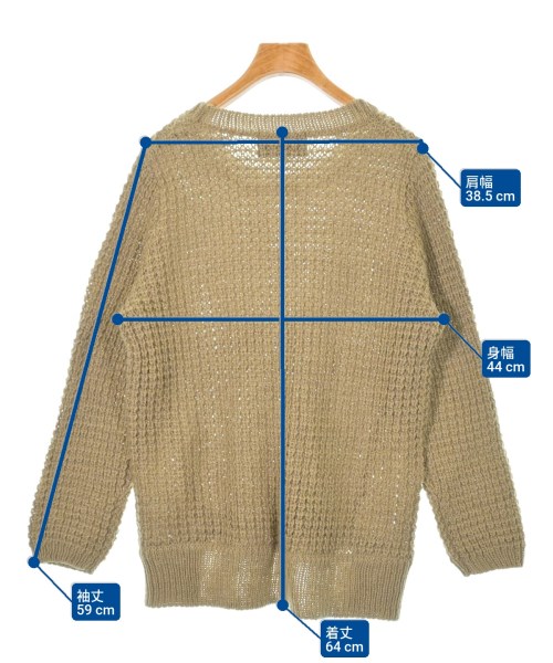 B MING LIFE STORE by BEAMS（ビーミングライフストアバイビームス）ニット・セーター ベージュ サイズ:S レディース/2200622191027