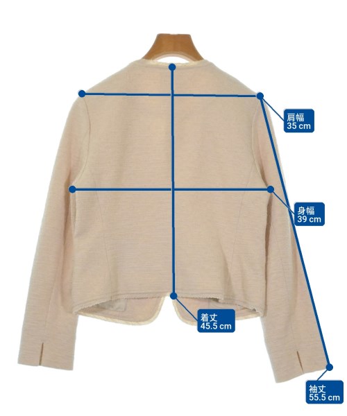 B MING LIFE STORE by BEAMS（ビーミングライフストアバイビームス）ノーカラージャケット 黄 サイズ:S レディース/2200636731073