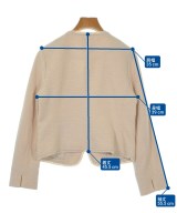 B MING LIFE STORE by BEAMS（ビーミングライフストアバイビームス）ノーカラージャケット 黄 サイズ:S レディース/2200636731073