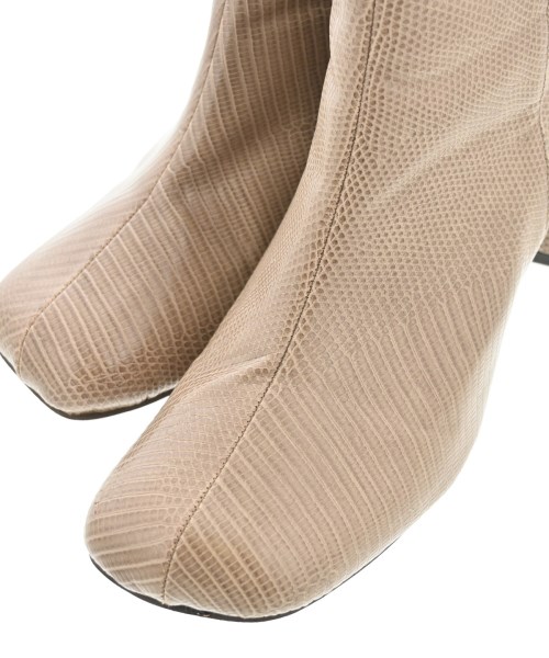 B MING LIFE STORE by BEAMS（ビーミングライフストアバイビームス）ブーツ ベージュ サイズ:23.5cm レディース/2200633822149