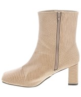 B MING LIFE STORE by BEAMS（ビーミングライフストアバイビームス）ブーツ ベージュ サイズ:23.5cm レディース/2200633822149