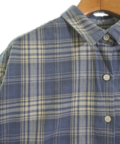 B MING LIFE STORE by BEAMS（ビーミングライフストアバイビームス）カジュアルシャツ 青 サイズ:M レディース/2200603723063