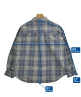 B MING LIFE STORE by BEAMS（ビーミングライフストアバイビームス）カジュアルシャツ 青 サイズ:M レディース/2200603723063