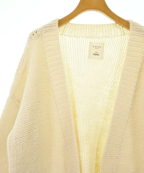 B MING LIFE STORE by BEAMS（ビーミングライフストアバイビームス）カーディガン 白 サイズ:F レディース/2200621828115