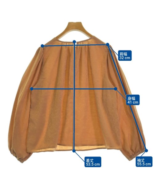 B MING LIFE STORE by BEAMS（ビーミングライフストアバイビームス）カジュアルシャツ オレンジ サイズ:S レディース/2200643300064