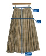 B MING LIFE STORE by BEAMS（ビーミングライフストアバイビームス）ロング・マキシ丈スカート ベージュ サイズ:S レディース/2200616043035