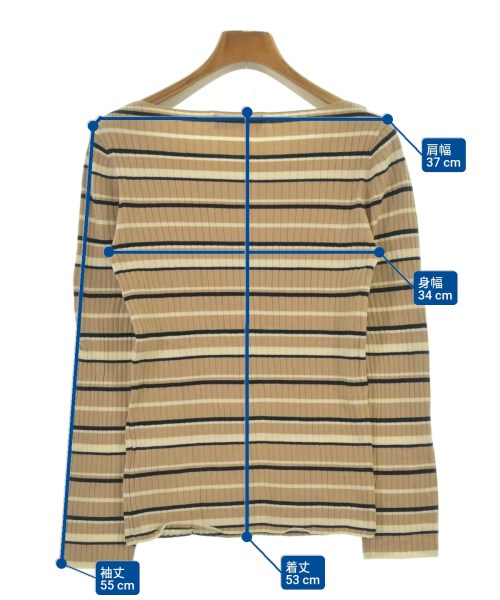 B MING LIFE STORE by BEAMS（ビーミングライフストアバイビームス）ニット・セーター ベージュ サイズ:-(XS位) レディース/2200618210046