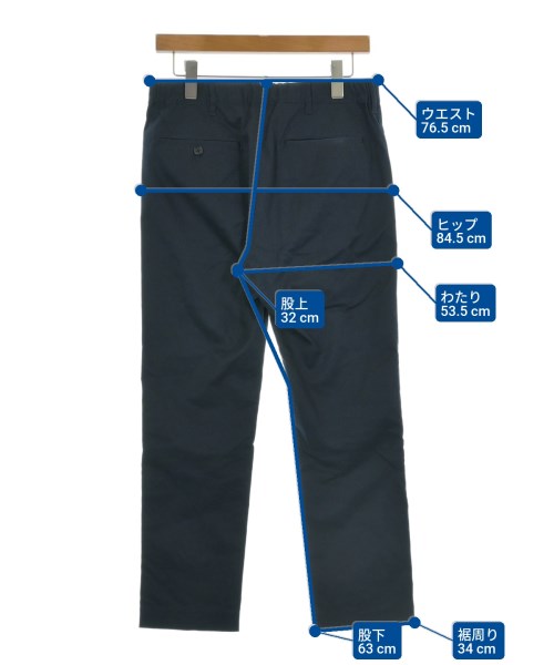 B MING LIFE STORE by BEAMS（ビーミングライフストアバイビームス）チノパン 紺 サイズ:M レディース/2200629289147