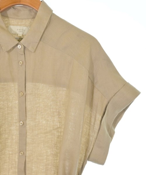 B MING LIFE STORE by BEAMS（ビーミングライフストアバイビームス）シャツワンピース ベージュ サイズ:S レディース/2200630389027