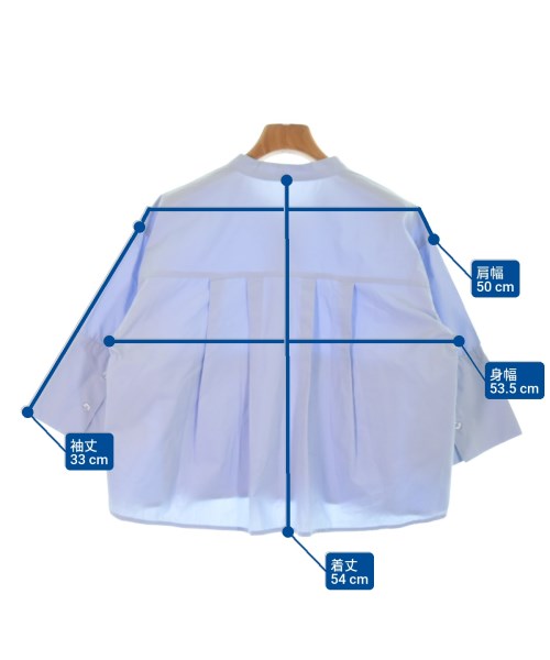 B MING LIFE STORE by BEAMS（ビーミングライフストアバイビームス）カジュアルシャツ 青 サイズ:M レディース/2200630732021