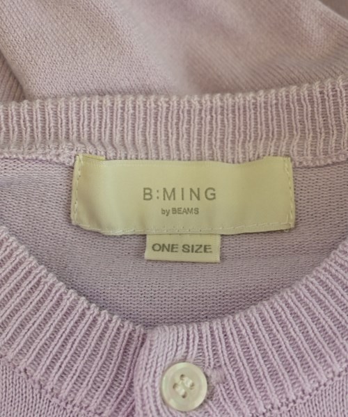 B MING LIFE STORE by BEAMS（ビーミングライフストアバイビームス）カーディガン 紫 サイズ:ONE レディース/2200608759029