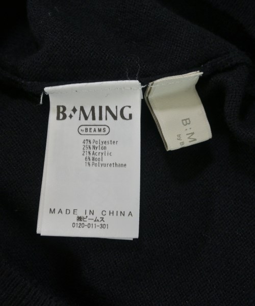 B MING LIFE STORE by BEAMS（ビーミングライフストアバイビームス）ニット・セーター 黒 サイズ:M レディース/2200612161030