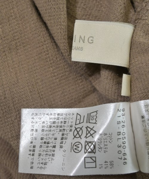 B MING LIFE STORE by BEAMS（ビーミングライフストアバイビームス）ワンピース 茶 サイズ:M レディース/2200616609026