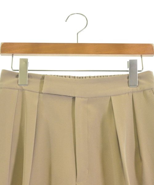 B MING LIFE STORE by BEAMS（ビーミングライフストアバイビームス）スラックス ベージュ サイズ:M レディース/2200619461034