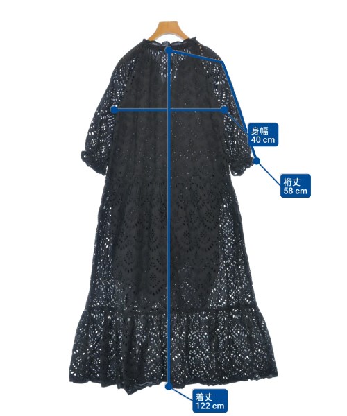 B MING LIFE STORE by BEAMS（ビーミングライフストアバイビームス）ワンピース 黒 サイズ:M レディース/2200619708085