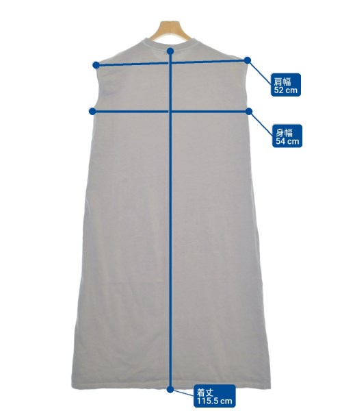 B MING LIFE STORE by BEAMS（ビーミングライフストアバイビームス）ワンピース グレー サイズ:M レディース/2200619708122