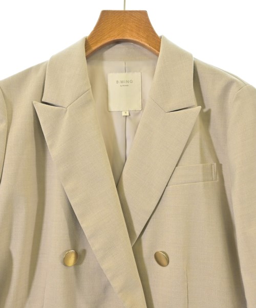 B MING LIFE STORE by BEAMS（ビーミングライフストアバイビームス）テーラードジャケット ベージュ サイズ:S レディース/2200674183018