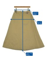 B MING LIFE STORE by BEAMS（ビーミングライフストアバイビームス）ロング・マキシ丈スカート ベージュ サイズ:M レディース/2200675299053