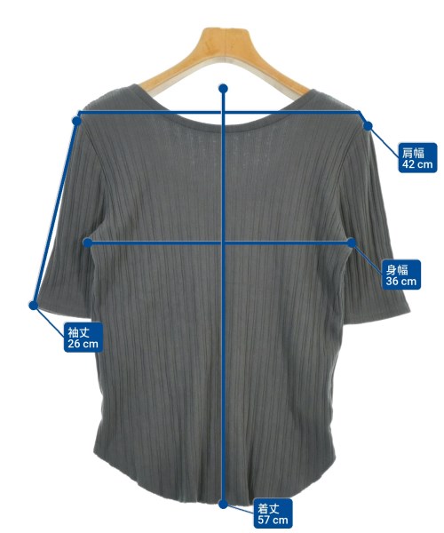 B MING LIFE STORE by BEAMS（ビーミングライフストアバイビームス）ニット・セーター グレー サイズ:F レディース/2200670636037