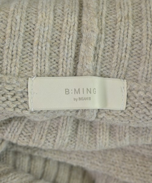 B MING LIFE STORE by BEAMS（ビーミングライフストアバイビームス）ニット・セーター ベージュ サイズ:F レディース/2200674092013