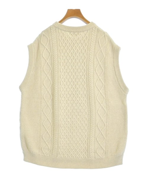 B MING LIFE STORE by BEAMS（ビーミングライフストアバイビームス）ベスト 白 サイズ:L レディース/2200672393280