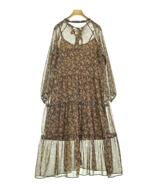 B MING LIFE STORE by BEAMS（ビーミングライフストアバイビームス）ワンピース 茶 サイズ:M レディース/2200676079098