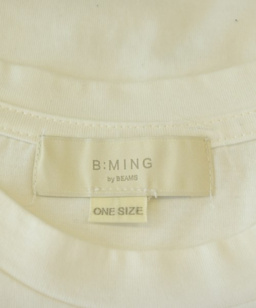 B MING LIFE STORE by BEAMS（ビーミングライフストアバイビームス）Tシャツ・カットソー 白 サイズ:ONE レディース/2200686551102