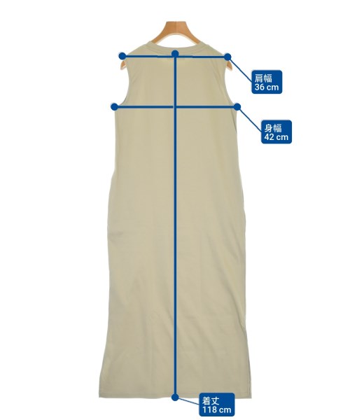 B MING LIFE STORE by BEAMS（ビーミングライフストアバイビームス）ワンピース ベージュ サイズ:F レディース/2200693389057