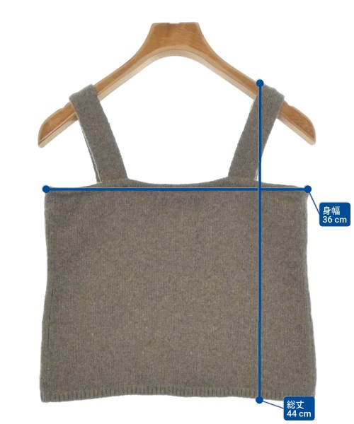 B MING LIFE STORE by BEAMS（ビーミングライフストアバイビームス）ニット・セーター 茶 サイズ:ONE レディース/2200693071150