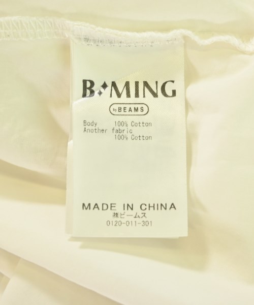 B MING LIFE STORE by BEAMS（ビーミングライフストアバイビームス）Tシャツ・カットソー 白 サイズ:ONE レディース/2200693560067