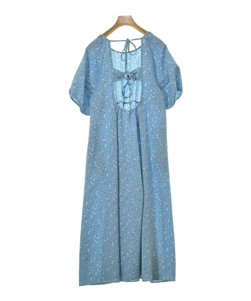 B MING LIFE STORE by BEAMS（ビーミングライフストアバイビームス）ワンピース 青 サイズ:M レディース/2200700497041