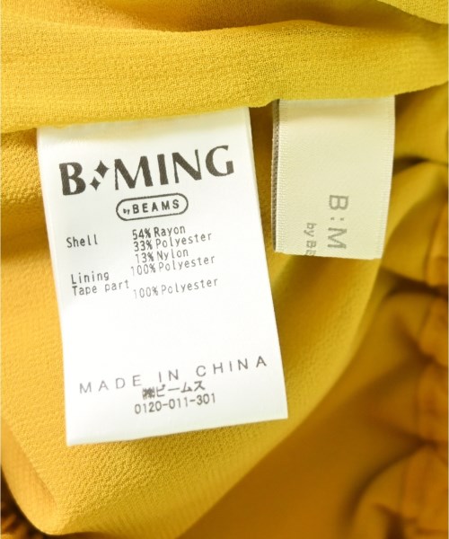 B MING LIFE STORE by BEAMS（ビーミングライフストアバイビームス）その他 黄 サイズ:S レディース/2200697160041