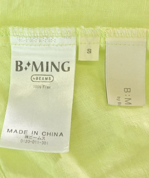 B MING LIFE STORE by BEAMS（ビーミングライフストアバイビームス）カジュアルシャツ 緑 サイズ:S レディース/2200691721033