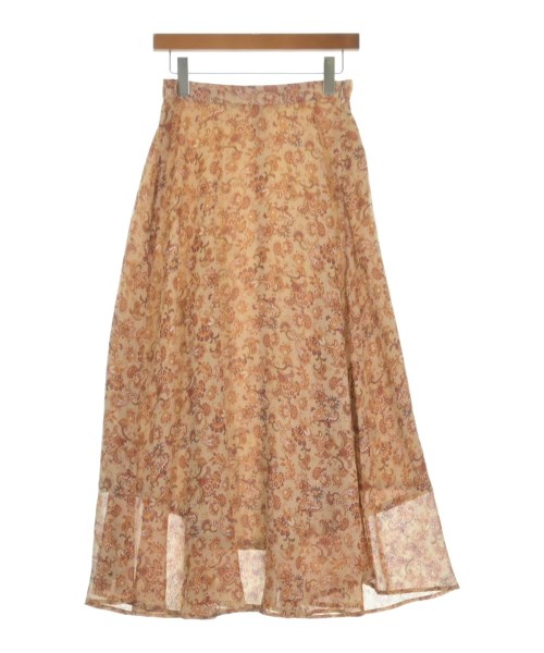 B MING LIFE STORE by BEAMS(ビーミングライフストアバイビームス)ロング・マキシ丈スカート ベージュ サイズ:M/2200648211082