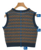 B MING LIFE STORE by BEAMS（ビーミングライフストアバイビームス）ベスト 紺 サイズ:L レディース/2200659033017