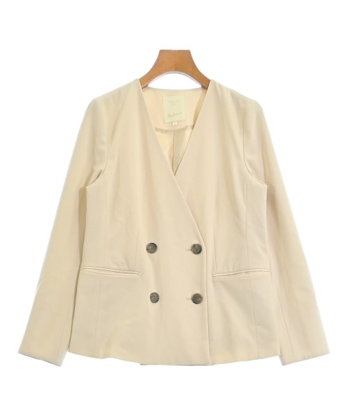 B MING LIFE STORE by BEAMS(ビーミングライフストアバイビームス)ノーカラージャケット ベージュ サイズ:S/2200656667062