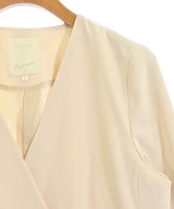 B MING LIFE STORE by BEAMS（ビーミングライフストアバイビームス）ノーカラージャケット ベージュ サイズ:S レディース/2200656667062