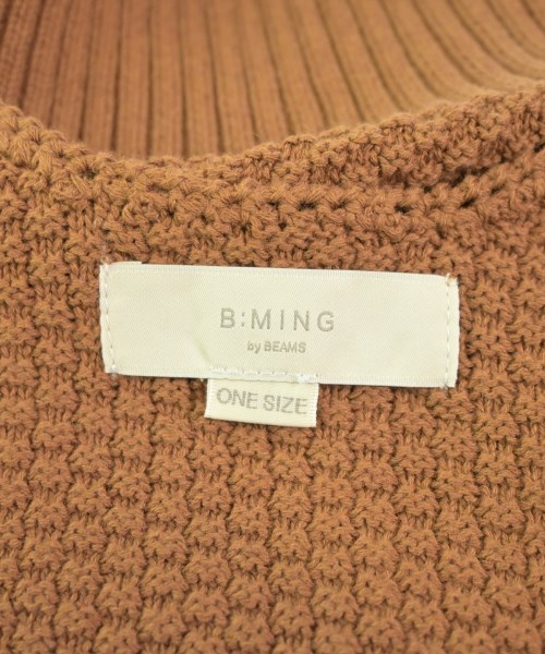 B MING LIFE STORE by BEAMS（ビーミングライフストアバイビームス）ベスト/ノースリーブ 茶 サイズ:ONE レディース/2200655703273