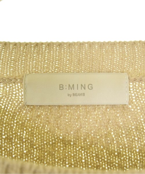 B MING LIFE STORE by BEAMS（ビーミングライフストアバイビームス）ニット・セーター ベージュ サイズ:F レディース/2200710885012