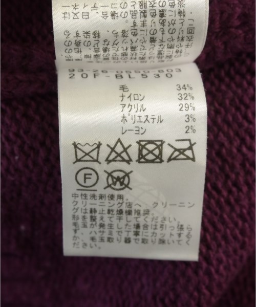 B MING LIFE STORE by BEAMS（ビーミングライフストアバイビームス）その他 紫 サイズ:F レディース/2200709417019