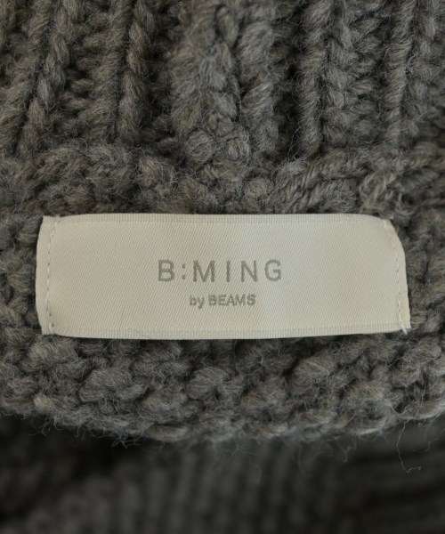 B MING LIFE STORE by BEAMS（ビーミングライフストアバイビームス）ニット・セーター グレー サイズ:F レディース/2200711112124