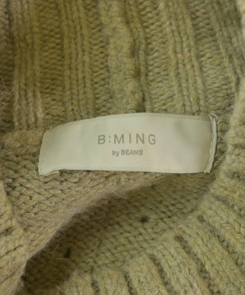 B MING LIFE STORE by BEAMS（ビーミングライフストアバイビームス）ニット・セーター カーキ サイズ:F レディース/2200714058061
